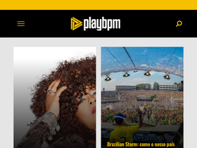 'playbpm.com.br' screenshot