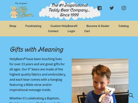 holybears.com homepage screenshot