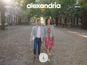 'visitalexandria.com' screenshot