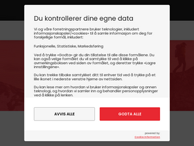 'olympiasport.no' screenshot