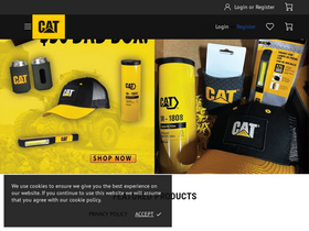 'shopcaterpillar.com' screenshot