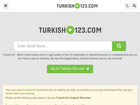 'turkish123.website' screenshot
