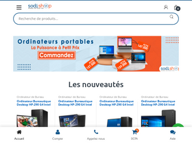 'sodishop.com' screenshot