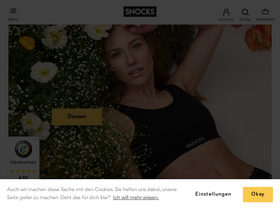 'snocks.com' screenshot