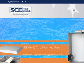 'saginawcontrol.com' screenshot