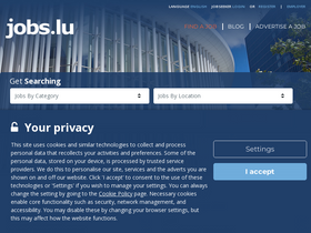 'jobs.lu' screenshot