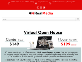 'mediatours.ca' screenshot