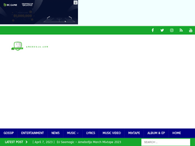 'amebo9ja.com' screenshot