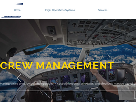 'aims.aero' screenshot