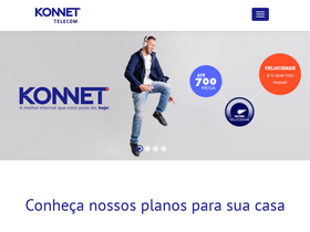 'konnet.com.br' screenshot