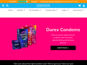 'condoms.uk' screenshot