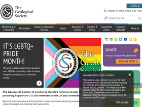 'geolsoc.org.uk' screenshot