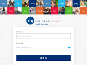 'rhpresidentconnect.com' screenshot