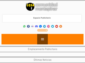 'comunidadmontepinar.es' screenshot