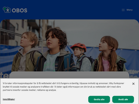 'obos.no' screenshot