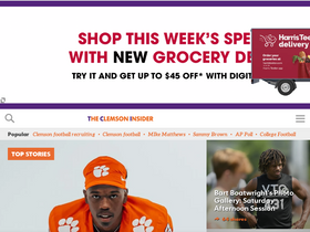 'theclemsoninsider.com' screenshot