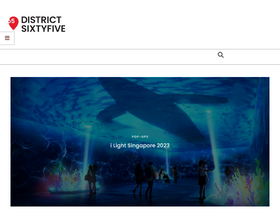 'districtsixtyfive.com' screenshot