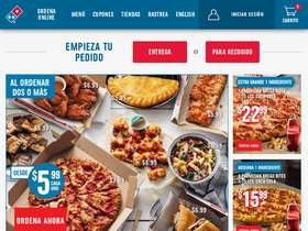 'dominospr.com' screenshot