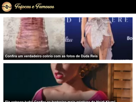 'fofocasefamosos.com.br' screenshot