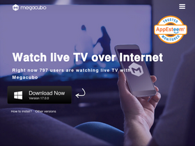 'megacubo.tv' screenshot