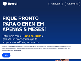 'stoodi.com.br' screenshot