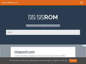 'xiaomirom.com' screenshot