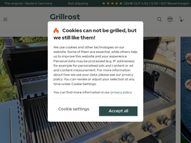 'grillrost.com' screenshot
