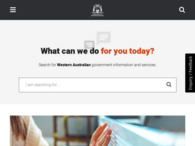 'wa.gov.au' screenshot
