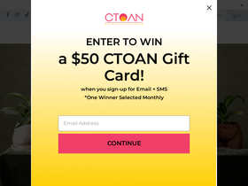 ctoanco.com homepage screenshot