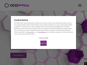 'ixopay.com' screenshot