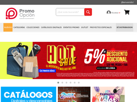 'promoopcion.com' screenshot