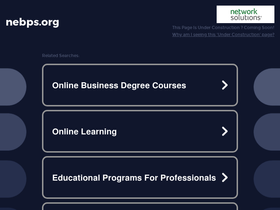 'nebps.org' screenshot