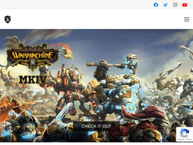 'privateerpress.com' screenshot