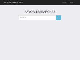 'favoritesearches.com' screenshot