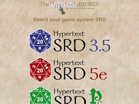 'd20srd.org' screenshot