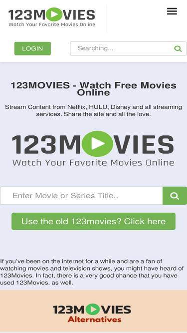 123 movies Traffic Analytics Ranking Audience October 2024 Similarweb