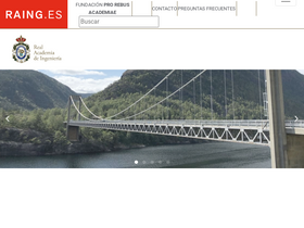 'raing.es' screenshot