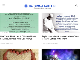 'kabarmakkah.com' screenshot