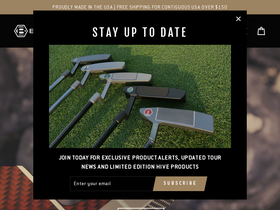 'bettinardi.com' screenshot