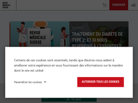 'revmed.ch' screenshot