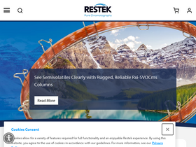 'restek.com' screenshot