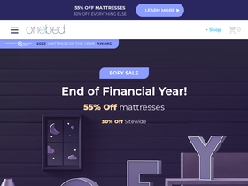 'onebed.com.au' screenshot