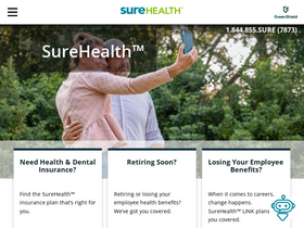 'surehealth.ca' screenshot