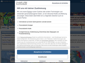 'pokewiki.de' screenshot