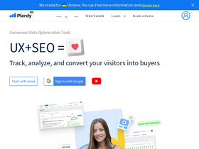 'plerdy.com' screenshot