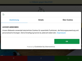 'leckerabnehmen.com' screenshot
