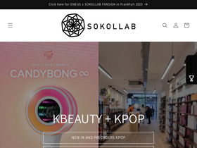 'sokollab.co.uk' screenshot