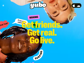 'yubo.live' screenshot