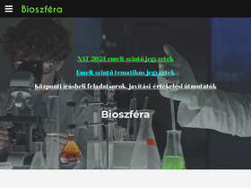 'bioszfera.com' screenshot