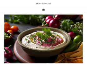 'sharedappetite.com' screenshot